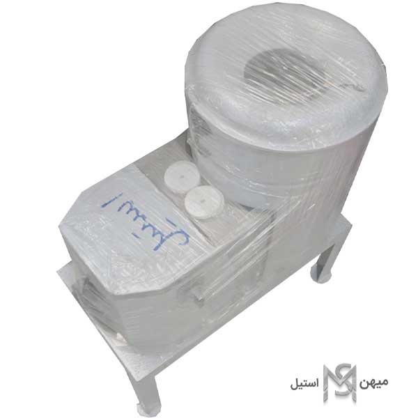 دستگاه پوست کن گردو 150 کیلویی استیل